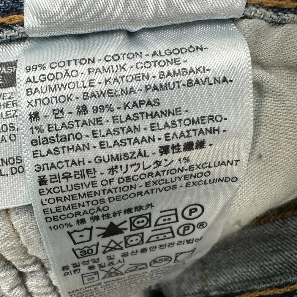 NEW Levi's 541 Athletic Taper Stretch Jeans Mens 52x30 Blue Denim Big & Tall